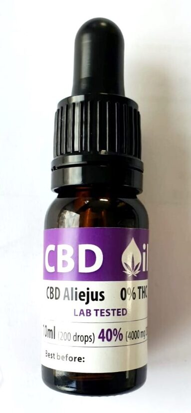 Set: 10ml 40% Pure CBD Oil + 10 Libido Man Capsules